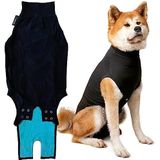 Suitical Recovey Suit Hond, Extra Large, Zwart