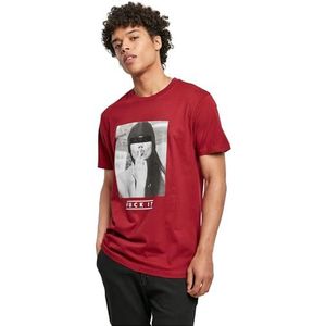 Mister Tee - F#?KIT Heren T-shirt - Bordeaux rood