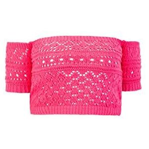 myMo Dames gebreid shirt 12426979-MY010, PINK, S, roze, S