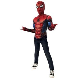 Rubie's Spiderman spierbuste kostuum met accessoires, Avengers, Marvel superheld, eenheidsmaat (40321)