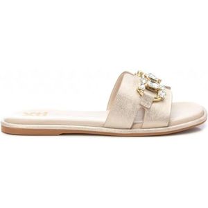 XTI 143679 damessandalen, goud, maat 37, goudkleurig, 37 EU