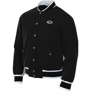 Nike Heren Jas M Nk Dna Wvn Jkt Rpl Ssnl, Zwart/Zwart/Wit, FN2724-010, M