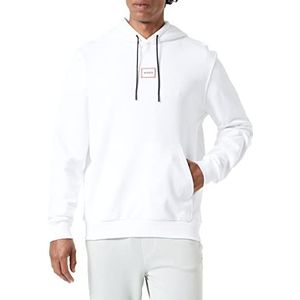 HUGO Men's Dorage Sweatshirt, White100, M