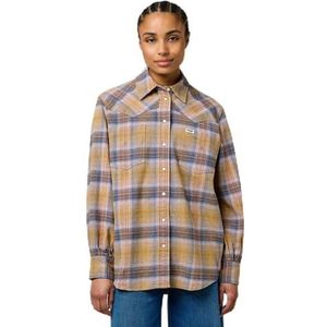 Los - Western Shirt - Chai Tea - Casual Overhemd - 100% Katoen