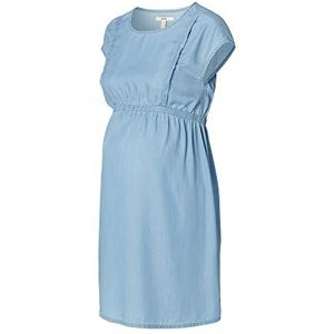 ESPRIT Maternity Dress Woven Nursing Short Sleeve, Blauw - 960, 34