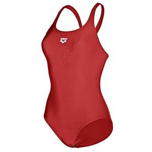 arena Dynamo R badpak uit één stuk voor dames, sneldrogend, chloor- en zoutwaterbestendig MaxFit Eco-materiaal, UPF 50+ UV-bescherming, rood, maat 42