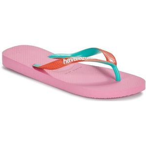 Havaianas Heren HAV. Top Mix Steel Grey Flip Flops, Roze Citroen, 34 EU
