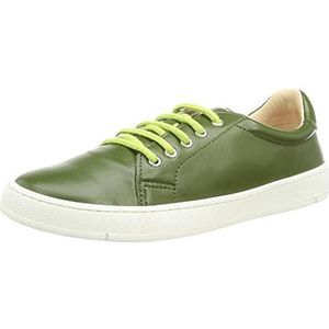 Pololo Unisex Maxi Vegan Green Sneakers voor kinderen, groen, 27 EU