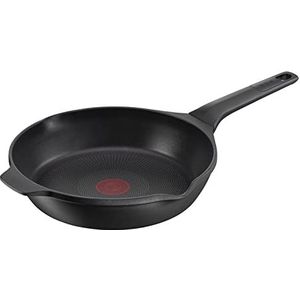 Tefal Aroma On gegoten aluminium pan, 24 cm, titanium antiaanbaklaag en thermosport, geschikt voor alle warmtebronnen, dikke bodem, geschikt voor inductie