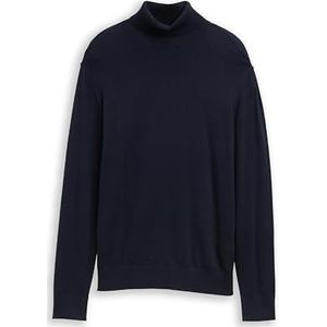 Tom Tailor Denim - Coltrui - Effen - Regular Fit - Puur Katoen