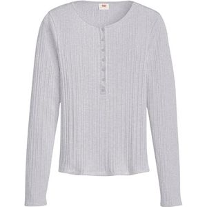 Starstruck - Longsleeve - Ribstructuur - Knoopsluiting