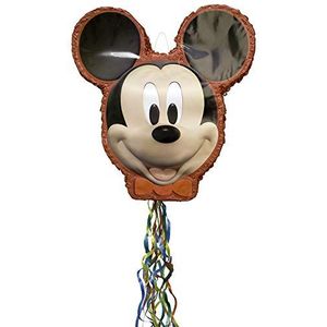 Unique Feest 66309 - Disney Mickey Mouse Pinata, Vormige Pull String