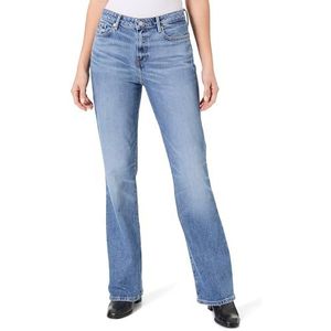 Tommy Hilfiger - Boot-Cut Jeans - Blauw - Stretch Katoen - Vervaging