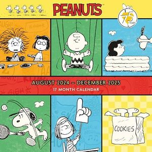 Portico Designs Peanuts Academic 17 maanden kalender wandplanner augustus 2024 - december 2025
