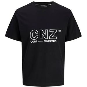 JACK & JONES - Shirt - Zwart / Wit - T-shirt