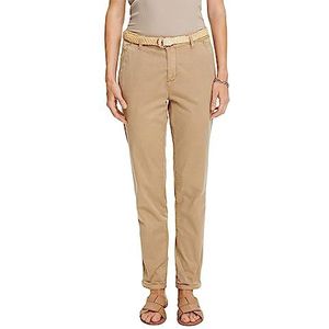 ESPRIT Dames 993EE1B312 broek, 240/TAUPE, 32/34, 240/taupe, 32W x 34L