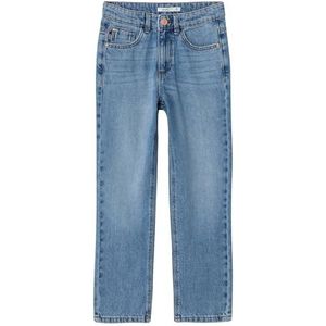 NKFROSE HW Straight Jeans 9222-BE NOOS, blauw (medium blue denim), 164 cm