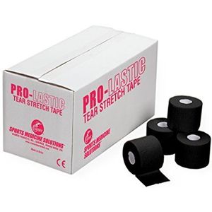 Cramer Pro-Lastic Stretch Tape, Easy Tear Athletic Tape, Flexibele Elastische Tape met Premium Lijm, Ondersteuning voor Pols- en enkelblessure Taping, Atletische Trainingsbenodigdheden, Compressie