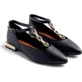 Gioseppo - Elsie - Ballerina's - Goudkleurig - Leer