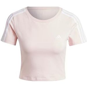 adidas Essentials 3 Stripes T-shirt voor dames, maat M