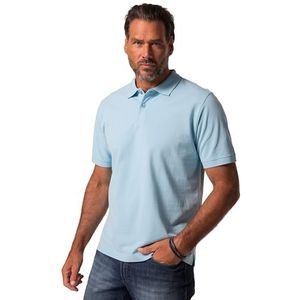JP 1880 Poloshirt voor heren, Jeans blauw, 8XL