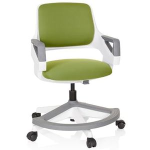 hjh OFFICE Kinder bureaustoel KID FLEX Stof Olijfgroen
