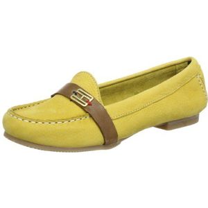 Tommy Hilfiger dames kelly 5a mocassin, Geel Gouden Glow 959, 39 EU