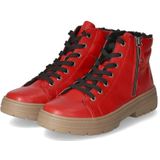 Veterboots - Zwart - Leer - Uitneembare Zachte Binnenzool