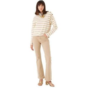 Garcia N40260_Dames Sweat, off-white, XXL