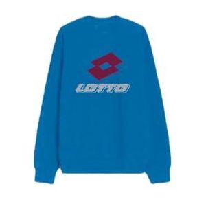 AMERICAN COLLEGE USA Lotto Sweatshirt met capuchon, kleur sportkleding voor jongens, Blauw, 8 Jaren