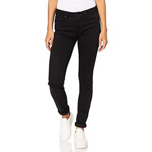 Mavi Adriana Skinny Jeans voor dames, Zwart (Smoke London Str 29254), 25W / 34L