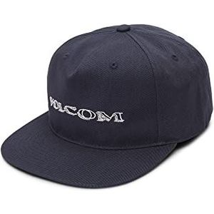 Volcom Heren Cheese Mesh Trucker Hat Baseball Cap, Volbaige Marine, one size