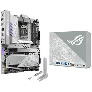 ASUS ROG Maximus Z890 Apex, moederbord Intel ATX, 22+1+2+2 voedingsfasen, DDR5-slot, PCIe 5.0, nieuwe generatie GPU 6 M.2-sleuven, WiFi 7, AI Overclocking, PCIe Q-release Slim Slot