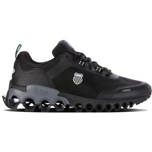 K-Swiss Tubes Grip Sneakers voor heren, zwart/antraciet/zwart, 45 EU, zwart houtskool zwart, 45 EU
