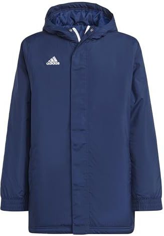 adidas Uniseks-Kind Entrada 22 Stadium Jacket, Team Navy Blue 2, 5-6 Years