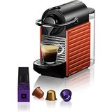 Krups Nespresso XN3045 Pixie koffiecapsulemachine, 1260 watt, watertankcapaciteit 0,7 l, pompdruk 19 bar, compact design, kleur rood