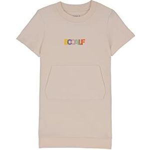ECOALF TULALF Dress Sweat Girls Jurk voor meisjes, crèmekleurig, Crème