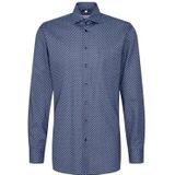 SEIDENSTICKER - Zakelijk Overhemd - Blauw - Schwarze Rose