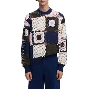 Desigual - Gehaakte Patchwork - Sweatshirt - Multicolor - Lange Mouwen