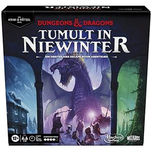 Dungeons & Dragons: Tumult in Niewinter, een misdaad- en raadselspel, D&D Escape Room bordspel voor 2 - 6 spelers