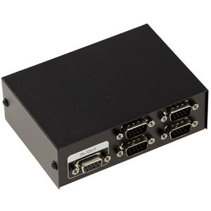 KALEA-INFORMATIQUE Seriële RS232-schakelaar 4 poorten. Omkeerbaar 4 ingangen naar 1 uitgang OF 1 ingang naar 4 uitgangen