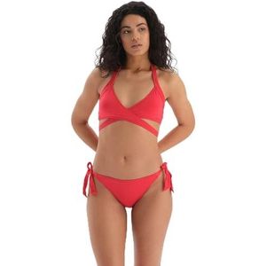 Dagi Bikinibroekje voor dames, rood, 40