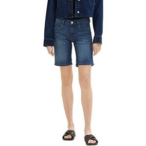 TOM TAILOR bermuda jeans shorts dames 1035746,10282 - Dark Stone Wash Denim,25