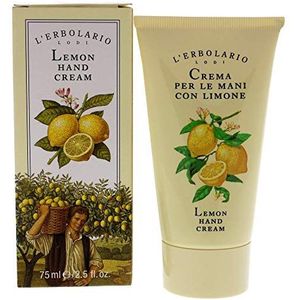 L'Erbolario Crème voor handen met citroen, per stuk verpakt (1 x 75 ml)