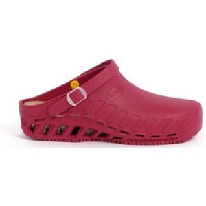 Scholl Unisex Evo Medical Professional klomp, Wijn, 35 EU