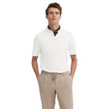 Polo - Korte Mouwen - Mandarijnkraag - Katoen - Tijdloos
