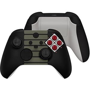 eXtremeRate Full Case&Knoppen Voor Xbox Series X&S Controller,DIY Vervangende Behuizing Faceplate/Achterkant/D-Pad Triggers Knoppen Voor Xbox Core Controller-Klassiekers NES Stijl