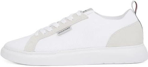 Tommy Hilfiger - Light Cupsole Knit Seasonal Fm0fm05403 - Low Top - Wit - 80% Gerecycled Polyester
