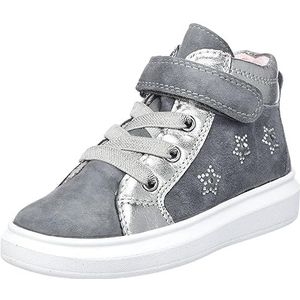 Richter Kinderschuhe Alessa Sneakers voor meisjes, asgrijs, 25 EU