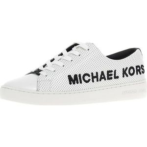 Michael Kors Keaton Lace Up Damessneakers, Zwart, 41 EU